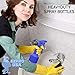 32 oz Empty Plastic Spray Bottle for Cleaning Solutions Measurements 2 Pack