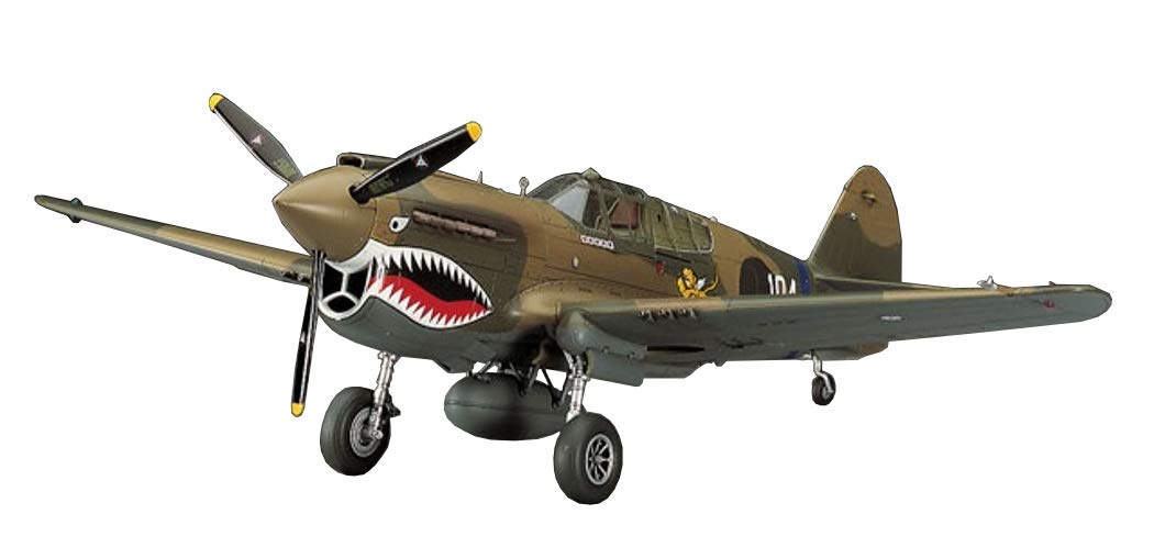 Hasegawa 1:48 Scale P-40E Warhawk Model Kit