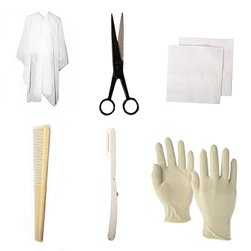 disposable hair cutting kit