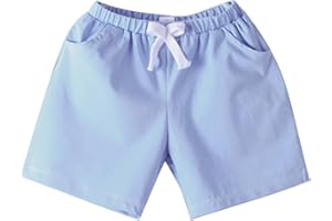 Kids Toddler Shorts Basketball Summer Biker Short Pants Boys Girls Elastic Waist Drawstring School Knee Length Pants