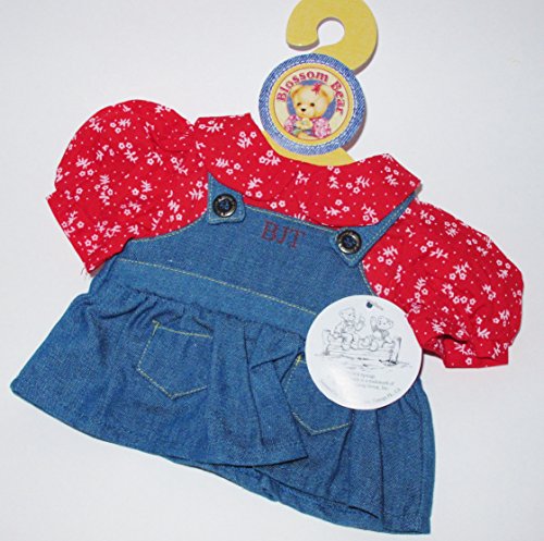 BLUE JEAN TEDDY BEARBLOSSOM (BJT) Overall Denim Dress