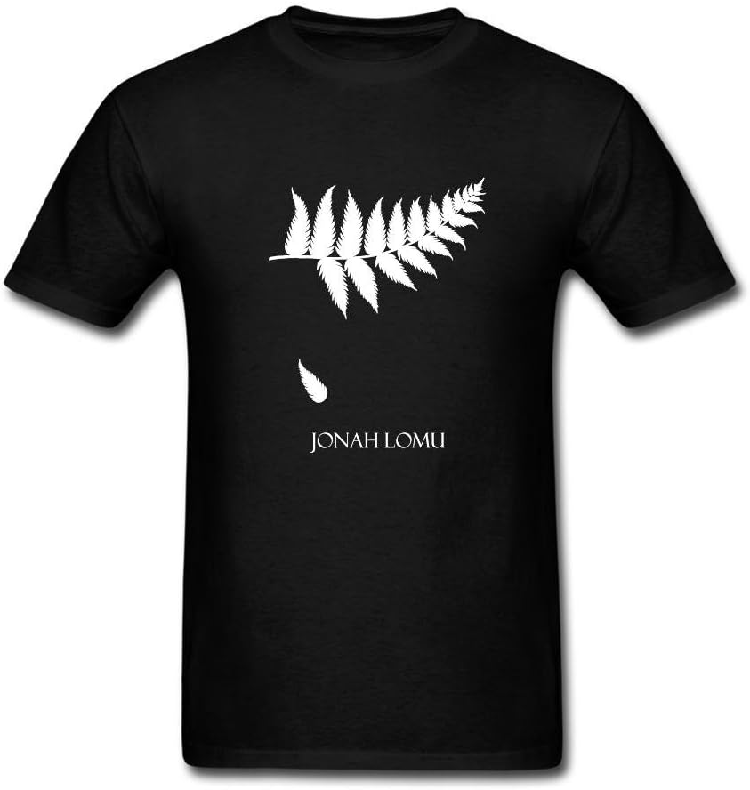 DanielRauda Men's Jonah Lomu Short Sleeve T Shirt Black