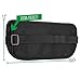 RFID Blocking Money Belt with 7 Anti-Theft Protector Sleeves (1 Passport and 6 Credit Card RFID Holders) for Travel