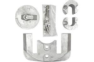 Seachoice Anode Kit, Mercruiser Bravo II (1989-Present)/III (1989-2003), Aluminum, Cadmium-Free, Environmentally Friendly