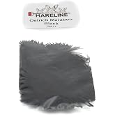 Hareline Fly Tying Ostrich Marabou - Black