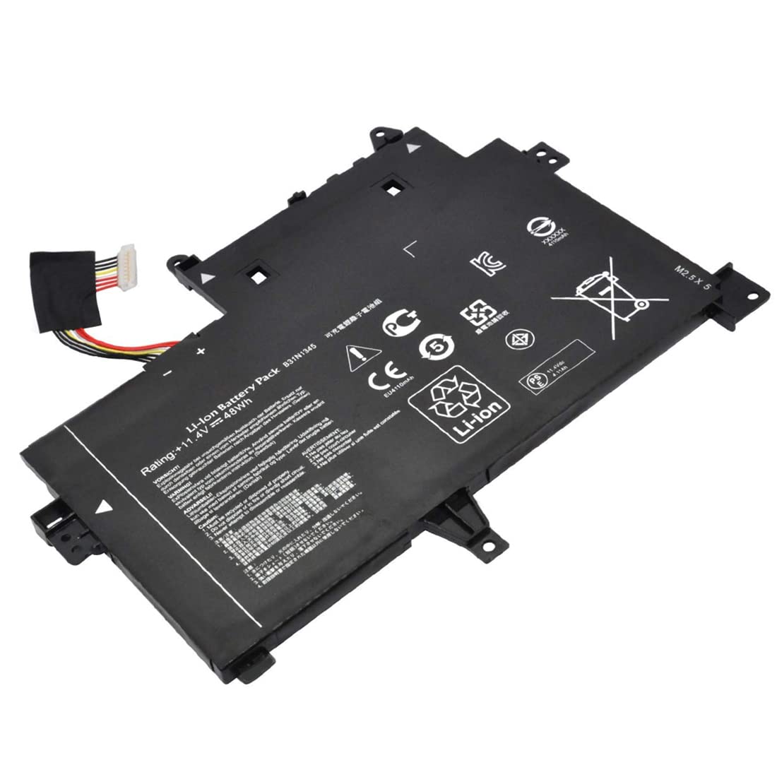 XITAIAN 11.4V 48Wh B31N1345 Replacement Battery for ASUS TP500L TP500LA TP500LB TP500LN 0B200-00990100
