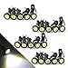 YITAMOTOR 20x Eagle Eye 23mm Motor Car 9W LED Daytime Running DRL Tail Backup White Bulbs