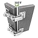 BESYZY 2 Pack Large Angle Door Hinges Concealed Kitchen Cabinet Door Hinge Big Kitchen Cabinet Door Hinges 175 Degree Soft Closing Frameless Mounting Full Overlay