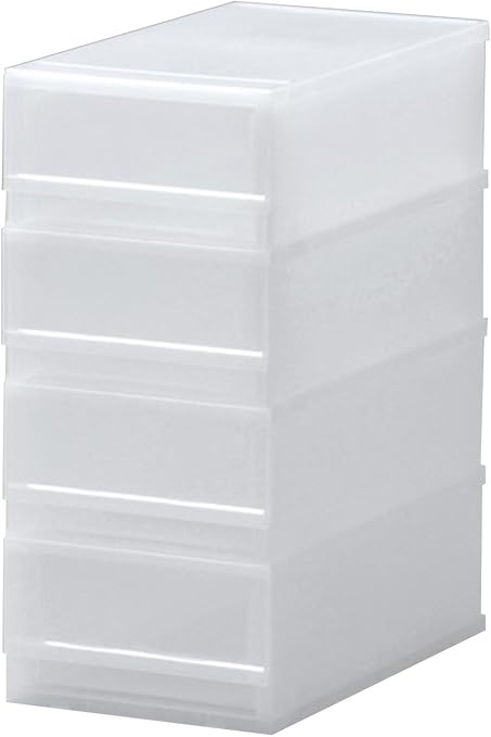 Amazon Co Jp プラスト A5サイズ 収納ケース 4段 Ph C クリア Pha504 写真パネル付 ホーム キッチン