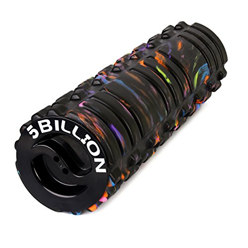 5BILLION Foam Roller - Galaxy, 18" - High Density Exercise Roller & Massage Roller - Deep Tissue Massage Tool for Physical Therapy - Includes Carry Bag & Workout Guide - Thumbnail 3