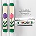 Spring Tulips Refrigerator and Stove Handle Covers - Set of 3, Green, Polyester