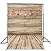 SJOLOON 5x7FT Valentines Day Backdrops for Photography Wood Photo Background Valentines Backdrop Computer-Printed Vinyl Backdrop JLT10355