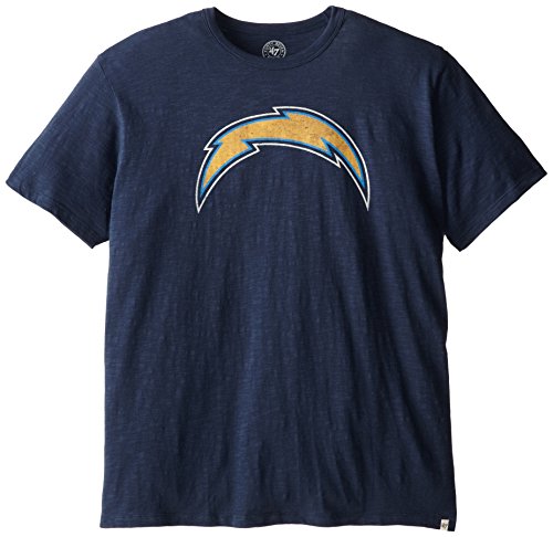 '47 NFL San Diego Chargers Men's Basic Scrum Tee, Midnight, Small