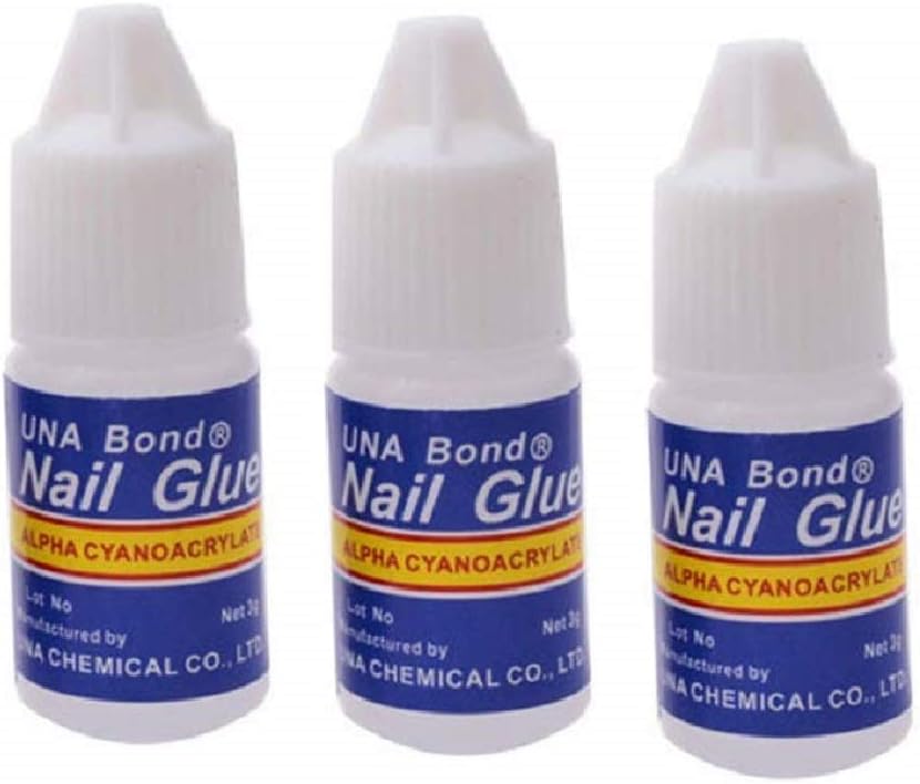colour blast Nail Glue for Artificial Nail Glue Waterproof Nail Glue for Acrylic Professional Nail Art Glue Manicure Tool for False Nail (Package Contains Nail Glue of 3 g)