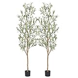 Bellacat Faux Olive Tree 6ft，Olive Trees