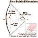 KESHES Takedown Recurve Bow and Arrow Set for Adults & Teens 62