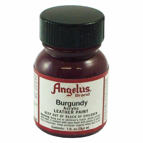 Springfield Leather Company's Burgundy Acrylic Leather Paint