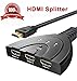 XINSTAR 3-Port HDMI Switch Intelligent HD1832 with Pigtail Cable Supports 3D, 1080P, HD Audio, Black