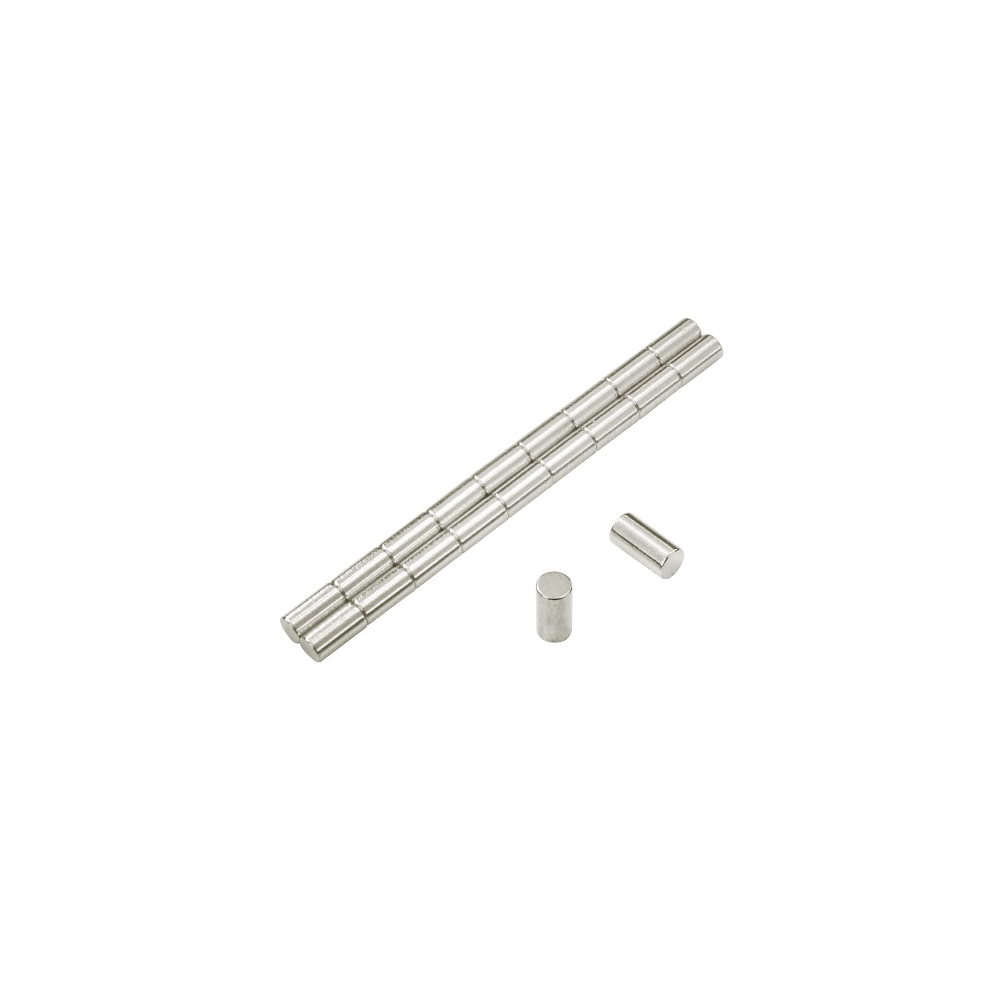 N42 Neodymium Magnet for Arts, Crafts, Model Making, DIY, Hobbies, Science, Office and Home - 3mm dia x 6mm thick - 0.39kg Pull - Pack of 200