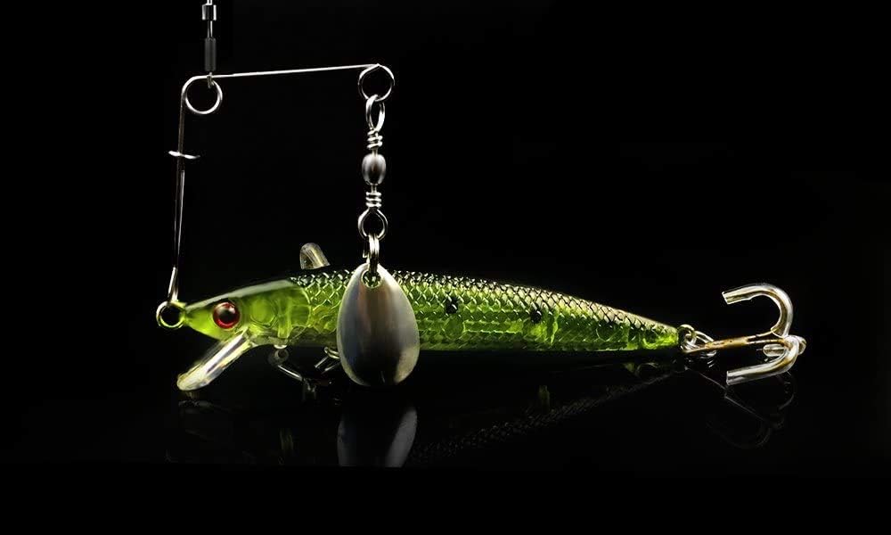 Mimilure 10 Pcs Spinner Blades Smooth Nickel Spoons Rigs Spinners Spinnerbait Fishing Lures Accessories (22pcs) : Sports & Outdoors