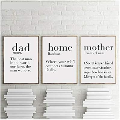 Minimalista Lienzo Pintura Blanco Negro Estudio Amigo Hogar Arte