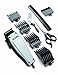 Andis EasyCut Hair Clipper 10-Piece Kit, Silver/Black, Model MC-2 (18065)