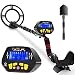 RM RICOMAX Metal Detector for Adults & Kids - High-Accuracy Metal Detector Waterproof LCD Display [Pinpoint Function & Discrimination Mode & Distinctive Audio Prompt] 10 Inch Waterproof Search Coil primary