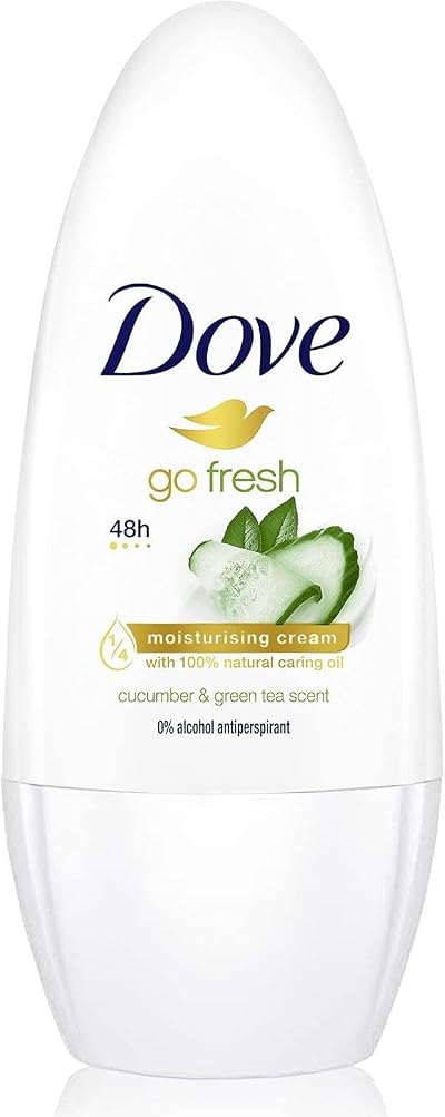 Dove Go Fresh Anti-Perspirant Roll-On Cucumber Green Tea 50ml Ladies Deodorant