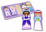 Melissa & Doug Mix-Match-Stack Chunky Puzzle-Dress Up
