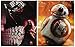 Star Wars - The Force Awakens - Set of 2 Portfolio 2 Pocket School Folders ~ Kylo Ren and BB-8