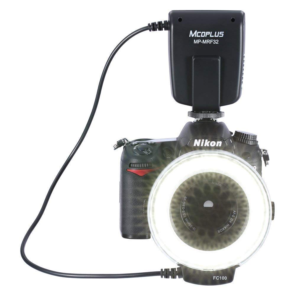Mcoplus MPMRF32 Universal Mount Macro Ring Flash Light Speedlite for