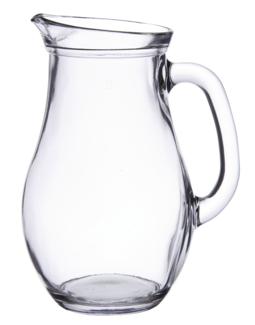 Utopia E069 Bistro Jug, 1 L (Pack of 6)