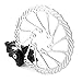 Surepromise Mechanical Disc Brake MTB Bike Cycling Bicycle Front Rear Caliper 160mm Rotors (Front Caplier and Rotor Set)