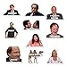 The Office TV Show Merchandise Stickers 30pcs Pack for Laptops, Dunder Mifflin Stickers, Funny Stickers for Computers,Waterproof Vinyl Water Bottle