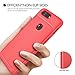 Oneplus 5t case, KuGi SS [Scratch Resistant] Premium Flexible Soft Anti Slip TPU Case for Oneplus 5t Smartphone (Red)