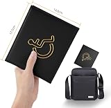 Vicloon Disabled Badge & Timer Holder PU Leather Blue Hologram Safe view 2