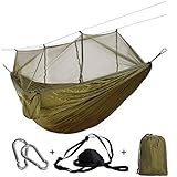 LOLO TOUR Camping Mosquito Hammock Netting for 1-2 Person Outdoor Camping Hiking Backpacking Sleeping Bed Single Double Portable