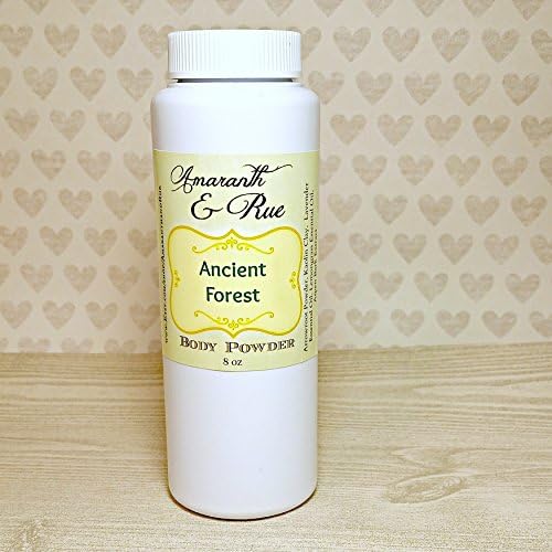 Natural Ancient Forest Body Powder 8 oz Amaranth & Rue