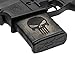 GunSkins AR-10 Mag Skin Camouflage Kit DIY Vinyl Magazine Wrap - Singles (Skull Black)