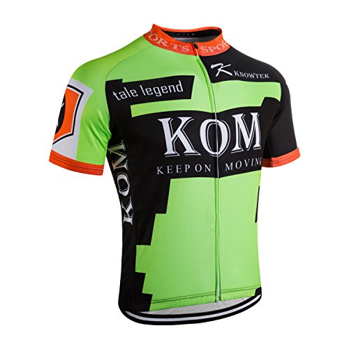 Cycling Shirts Men Bicycle Jersey Bike Clothing Shirts Cycle Biking Short Sleeve Green
