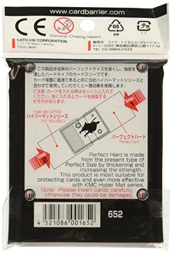 KMC Supplies Sleeves Perfect Fit Hard Collectible Cards