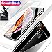 Casa iPhone Xs Max 6.5'' Screen Protector, Xs Max [Front & Back Glass Film Suit] Tempered Glass Anti-Fingerprint Case Anti-Scrath 3D HD Clear Glass Screen Film for Apple iPhone Xs Max 6.5 2018