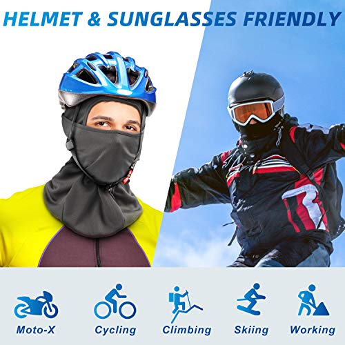 AstroAI Ski Mask Balaclava Face Mask UV Protection Dustproof Windproof