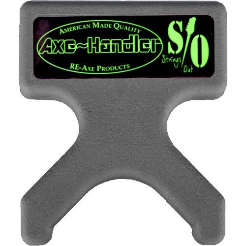 New Axe-Handler Instant Guitar Stand, String-Out Version with Black Finish - Multi-Use as a Neck Support for String Changes, Cleaning, and Repairs  - Thumbnail 4