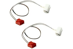 TEAMWILL 2PCS Probe Square Connector Temperature Overheat Sensor Air Heater Parking Heater for Chinese Heater