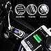 VicTsing Bluetooth FM Transmitter Hands-free Car Kit With Dual USB Charger MP3 Player for iPhone 7 6 6S HTC Sony Nexus Motorala Other Smartphones-Black