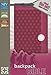 NIV, Backpack Zipper Bible, Imitation Leather, Pink, Red Letter