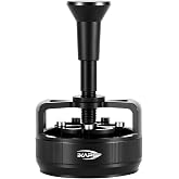 IKAPE 58MM WDT Tool for Espresso, 0.25mm 14 Needles Distribution Tool with One-Press Auto Rotation &amp; Adjustable Depth, 10 Magnetic Base, Espresso Stirrer