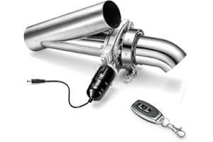 SPELAB 2.25 Inch Remote Electric Exhaust Cutout Kit