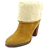 Tommy Hilfiger Katelynn Women Round Toe Suede Tan Mid Calf Boot